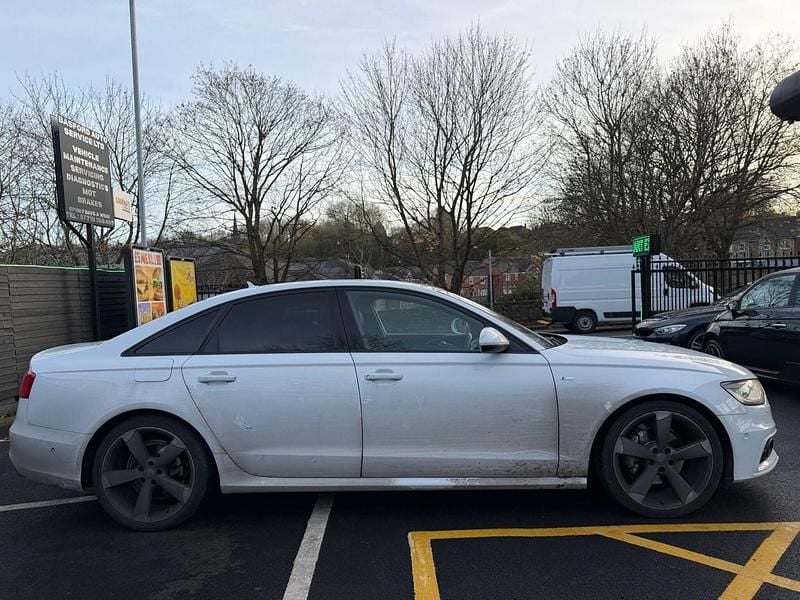 Used Audi A6 Black Edition 2013 White Sedan