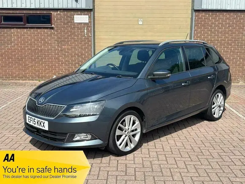 Used Skoda Fabia SE L 110 HP (80 kW) 2015 Grey Estate