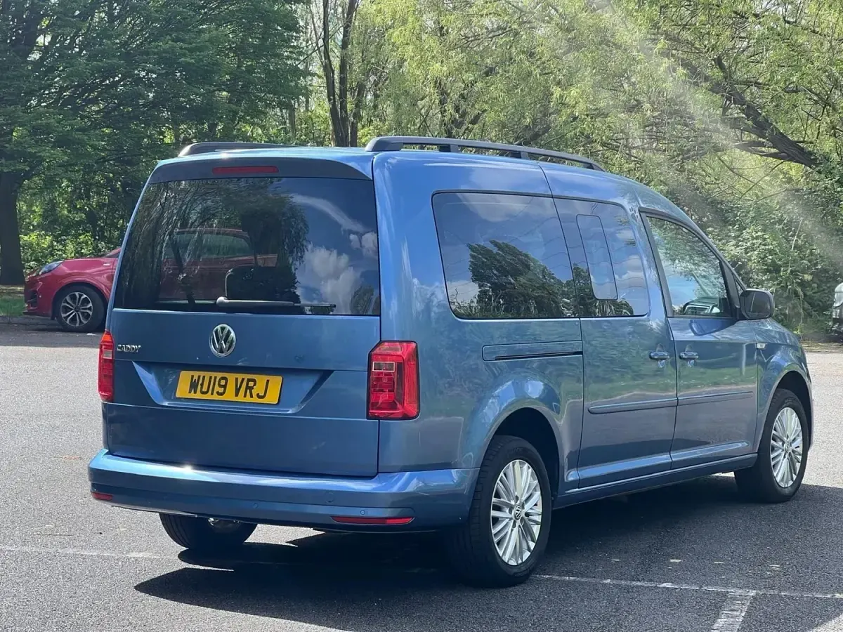 Gebraucht VW Caddy Maxi Life 2019 Blau Van / Kleinbus