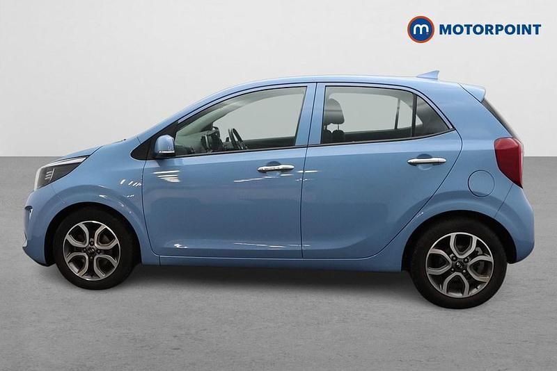 Used Kia Picanto 84 HP (61 kW) 2019 Blue Hatchback