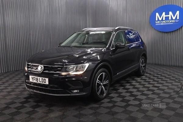 Used VW Tiguan SE 125 HP (91 kW) 2018 Black SUV