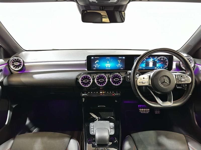 Used Mercedes A200 AMG Line Premium 163 HP (119 kW) 2020 Black Hatchback