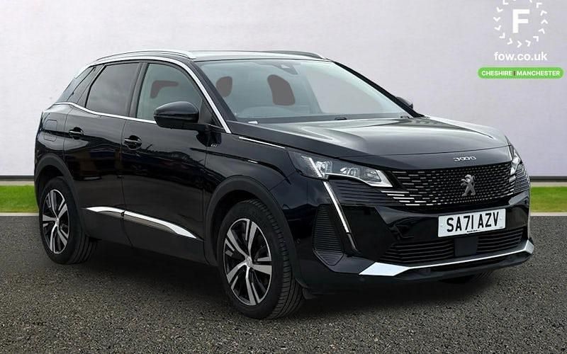Black Used 2021 Peugeot 3008 GTi Estate | £14,399 (Fair price) - Image 1/4