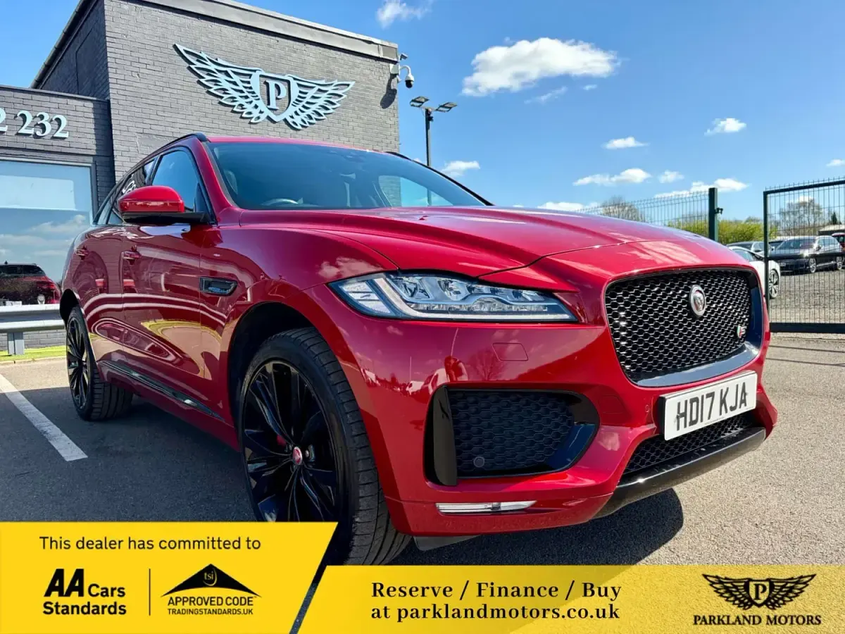Second-hand Jaguar F-Pace Supercharged 2017 Roșu SUV