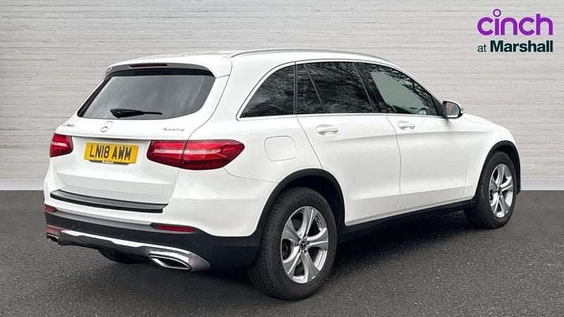 Used Mercedes GLC220 170 HP (125 kW) 2018 White SUV