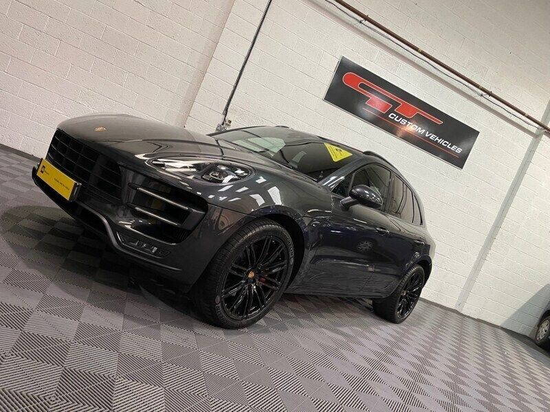 Grey Used 2018 Porsche Macan Turbo SUV | £33,990 (Fair price) - Image 1/4