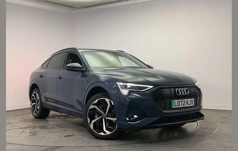 Used Audi e-tron Sportback Black Edition 230 kW (313 HP) 2022 Blue SUV