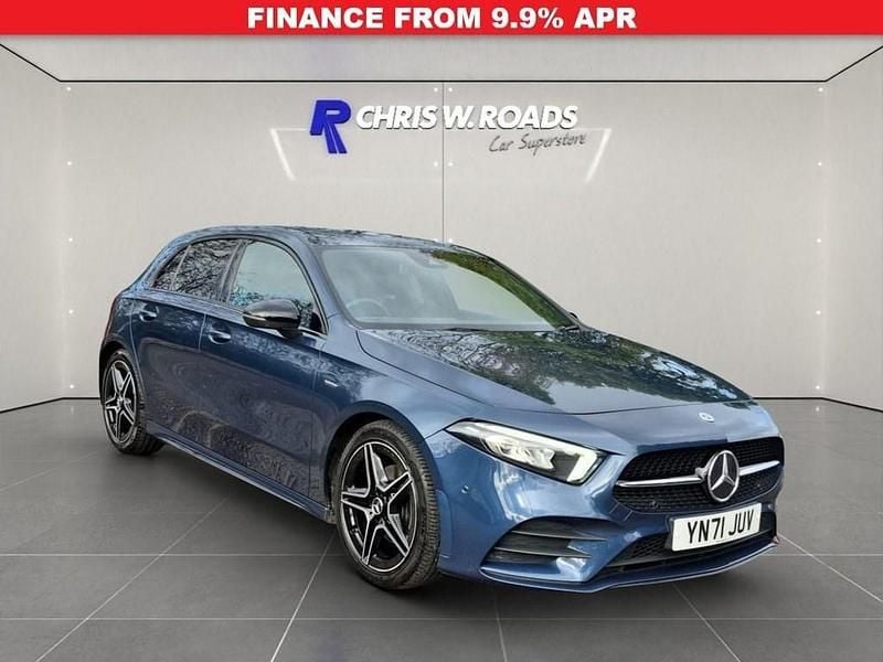 Blue Used 2021 Mercedes A200 Executive Hatchback | £19,250 (Fair price) - Image 1/3