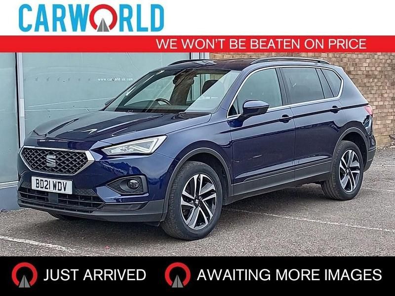 Blue Used 2021 Seat Tarraco SE Technology SUV | £16,994 (Fair price) - Image 1/3