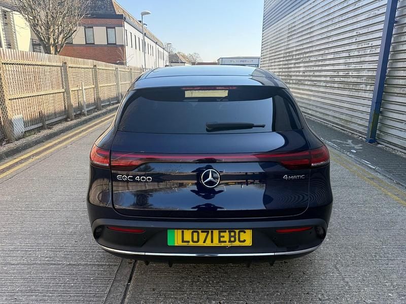 Used Mercedes EQC400 AMG line 300 kW (408 HP) 2022 Blue SUV