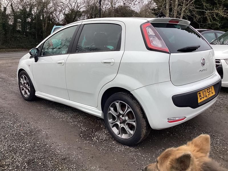 Used Fiat Punto Evo 2012 White Hatchback