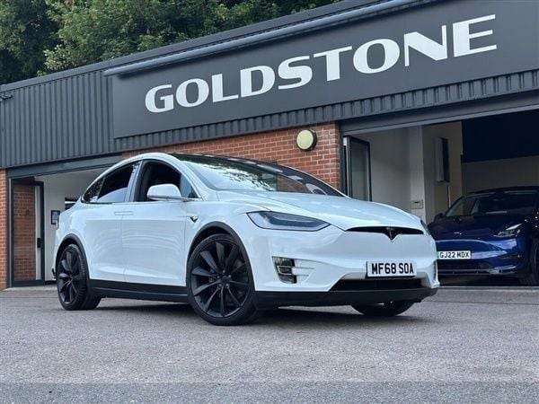 White Used 2018 Tesla Model X SUV | £26,595 (Fair price) - Image 1/1