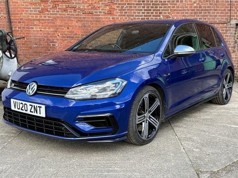 Used VW Golf VII R 300 HP (220 kW) 2020 Blue Hatchback