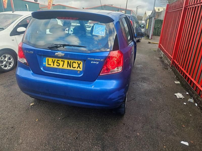 Used Chevrolet Kalos SX 2008 Blue Hatchback