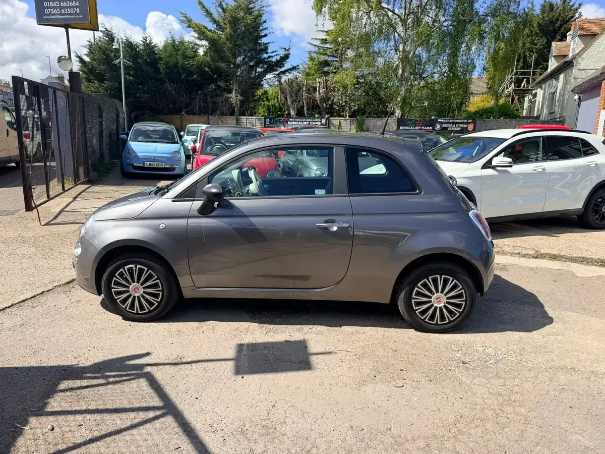Käytetty Fiat 500 Pop 2015 Harmaa Viistoperä