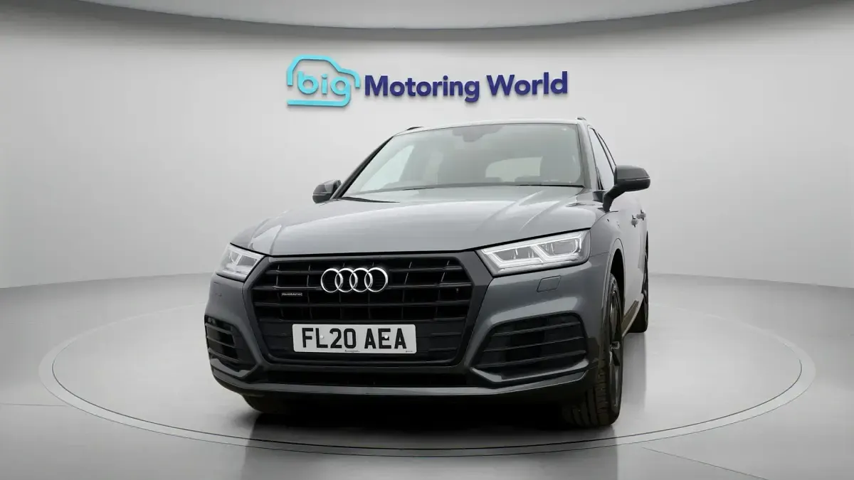 Used Audi Q5 Black Edition 190 HP (139 kW) 2020 Grey SUV
