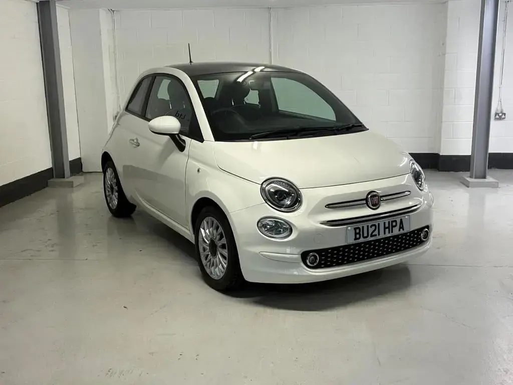 Used Fiat 500 Lounge 2021 White Hatchback