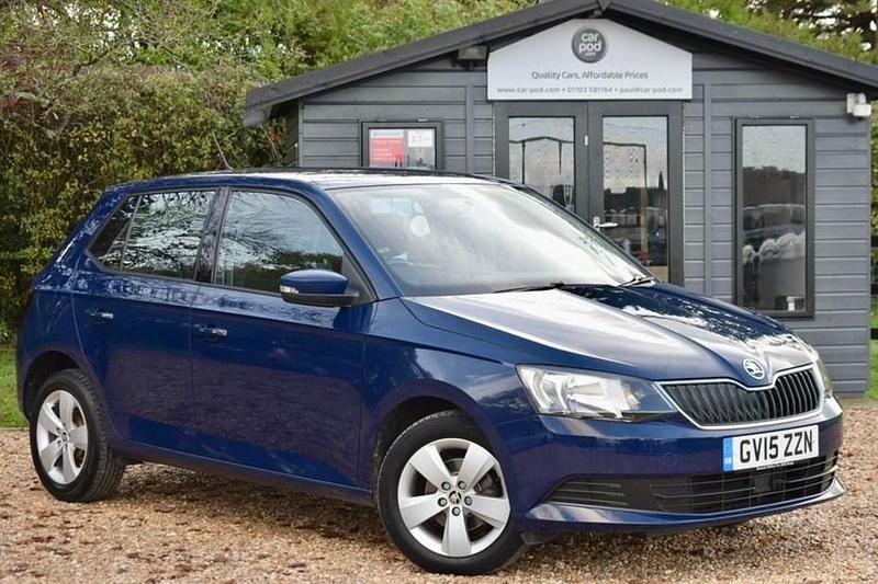 Blue Used 2015 Skoda Fabia SE Hatchback | £6,295 (Fair price) - Image 1/1