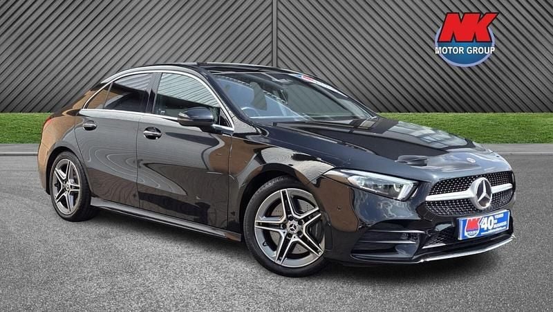 Black Used 2021 Mercedes A250 AMG Line Premium Plus Sedan | £24,499 (A bit pricey) - Image 1/4