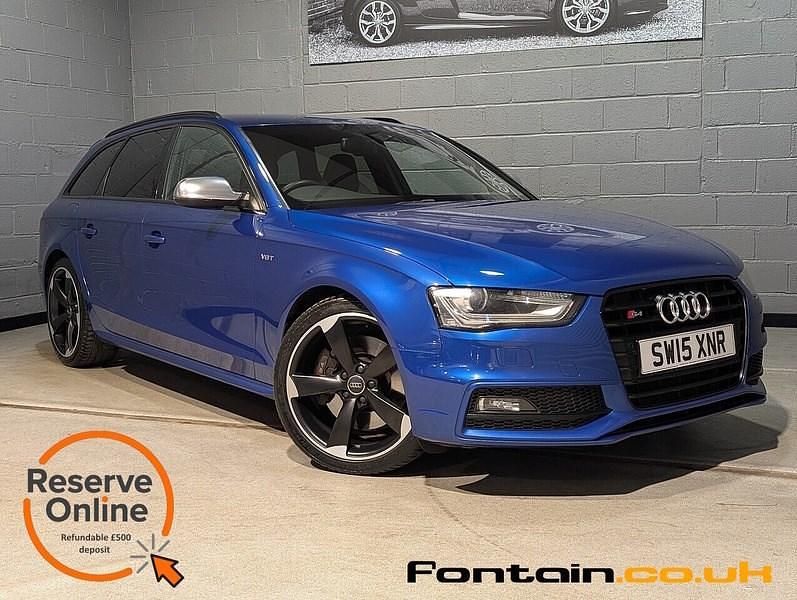 Used Audi S4 Business 333 HP (244 kW) 2015 Sepang blue Estate