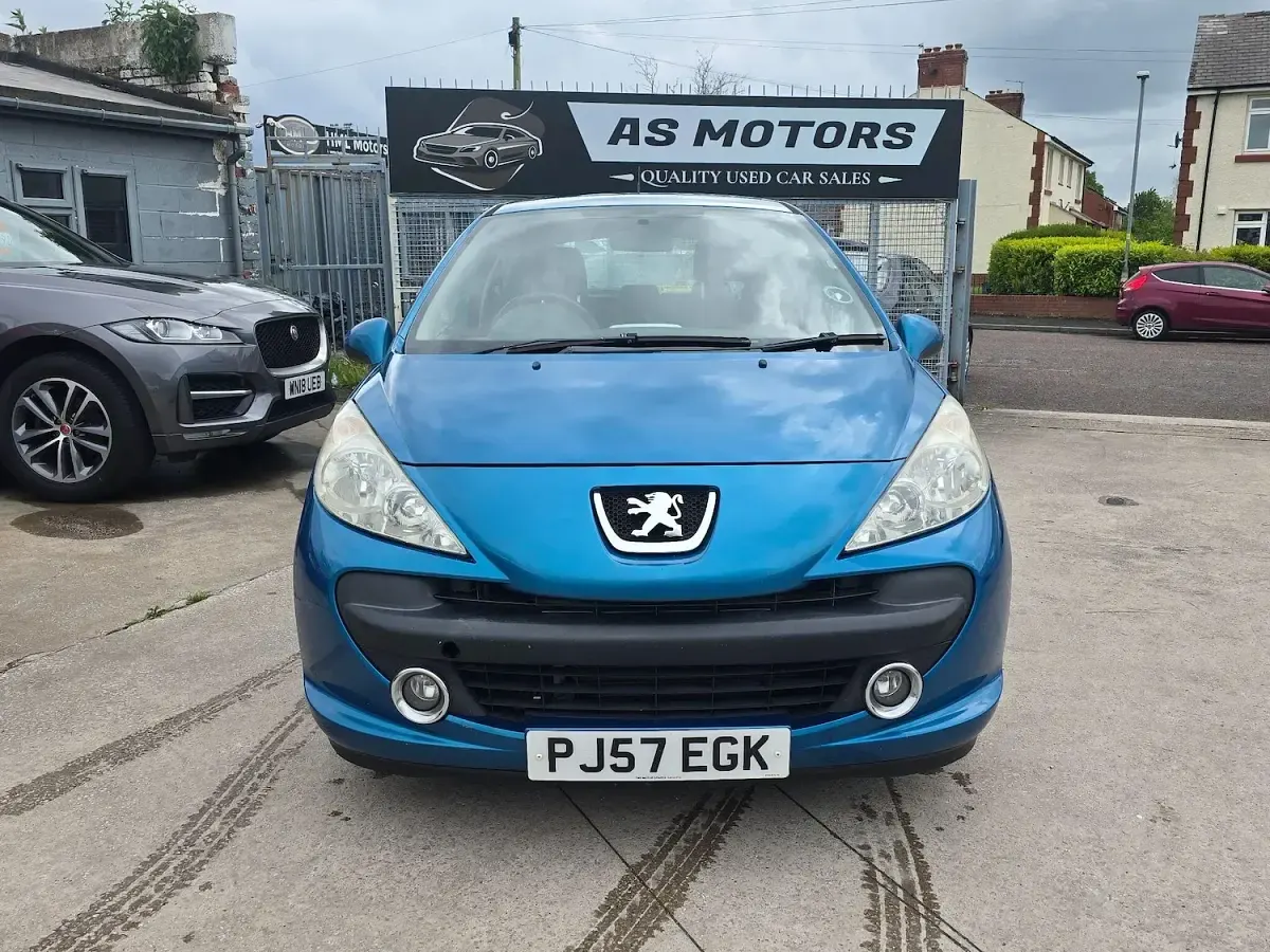 Used Peugeot 207 Sport 90 HP (66 kW) 2007 Blue Hatchback
