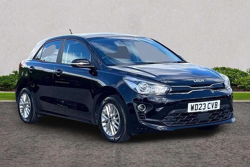 Black Used 2023 Kia Rio 2 Hatchback | £14,208 (Fair price) - Image 1/4