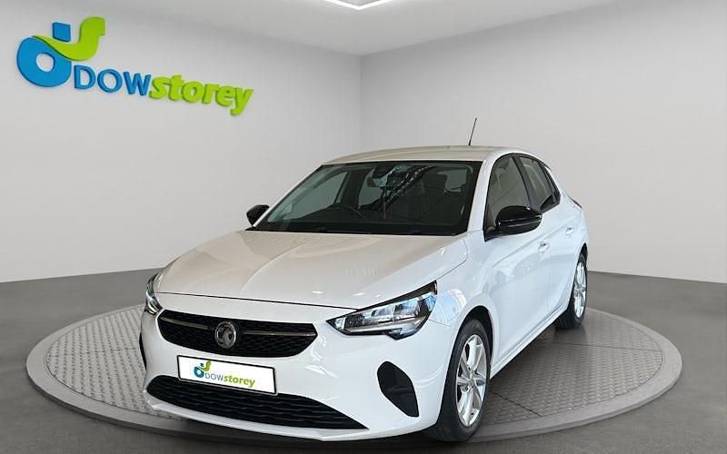 Used Vauxhall Corsa 75 HP (55 kW) 2019 White Hatchback