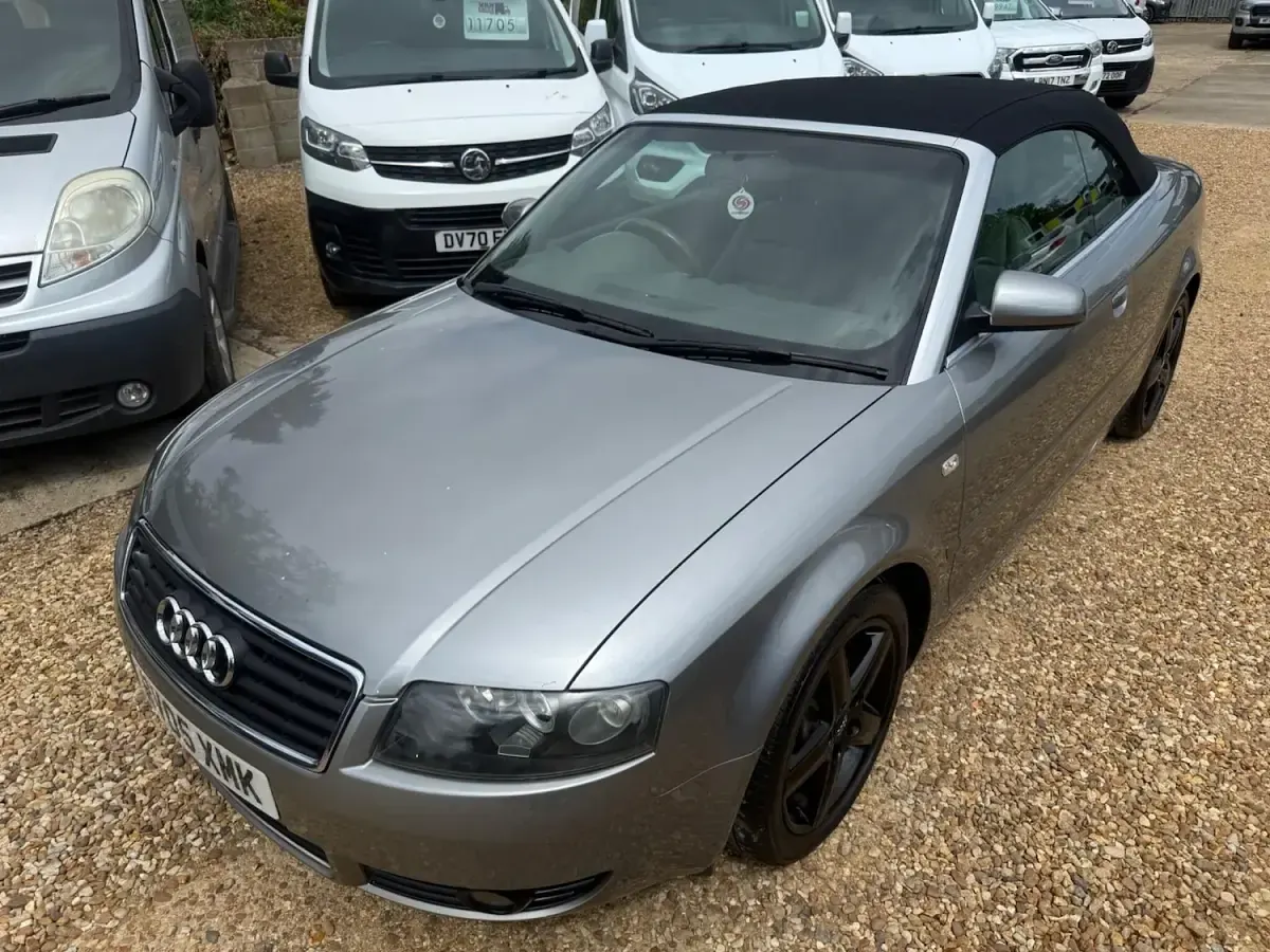 Used Audi A4 Cabriolet Sport 163 HP (119 kW) 2005 Grey Cabriolet