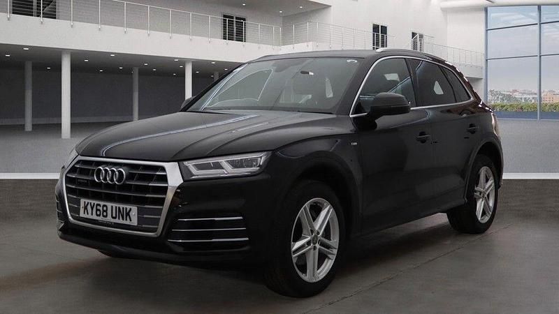 Black Used 2018 Audi Q5 S-Line SUV | £15,999 (Fair price) - Image 1/4