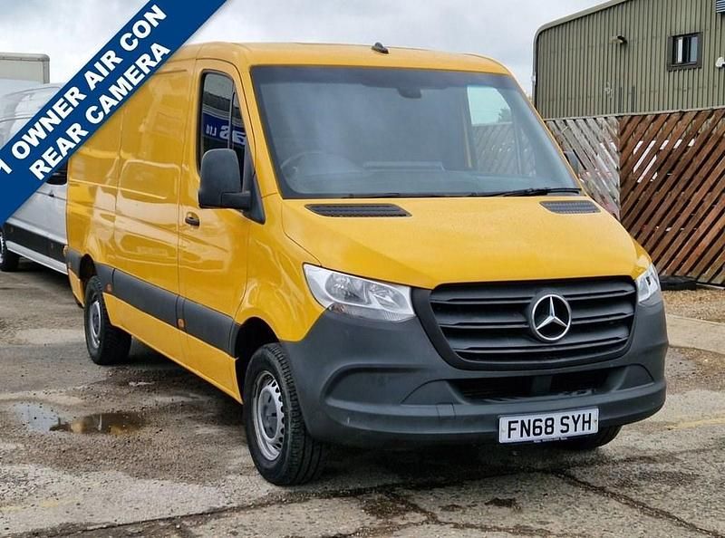 Yellow Used 2018 Mercedes Sprinter Van | £8,499 (Super price) - Image 1/4