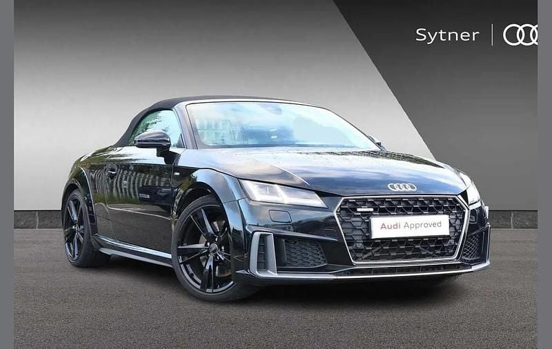Black Used 2019 Audi TT Roadster S-Line Cabriolet | £25,500 (Fair price) - Image 1/4