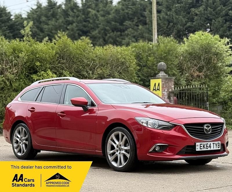 Red Used 2014 Mazda 6 Inclusive Estate | £5,990 (Fair price) - Image 1/2