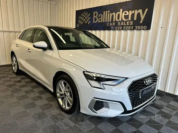 Used Audi A3 e-tron Sport 2024 White Hatchback