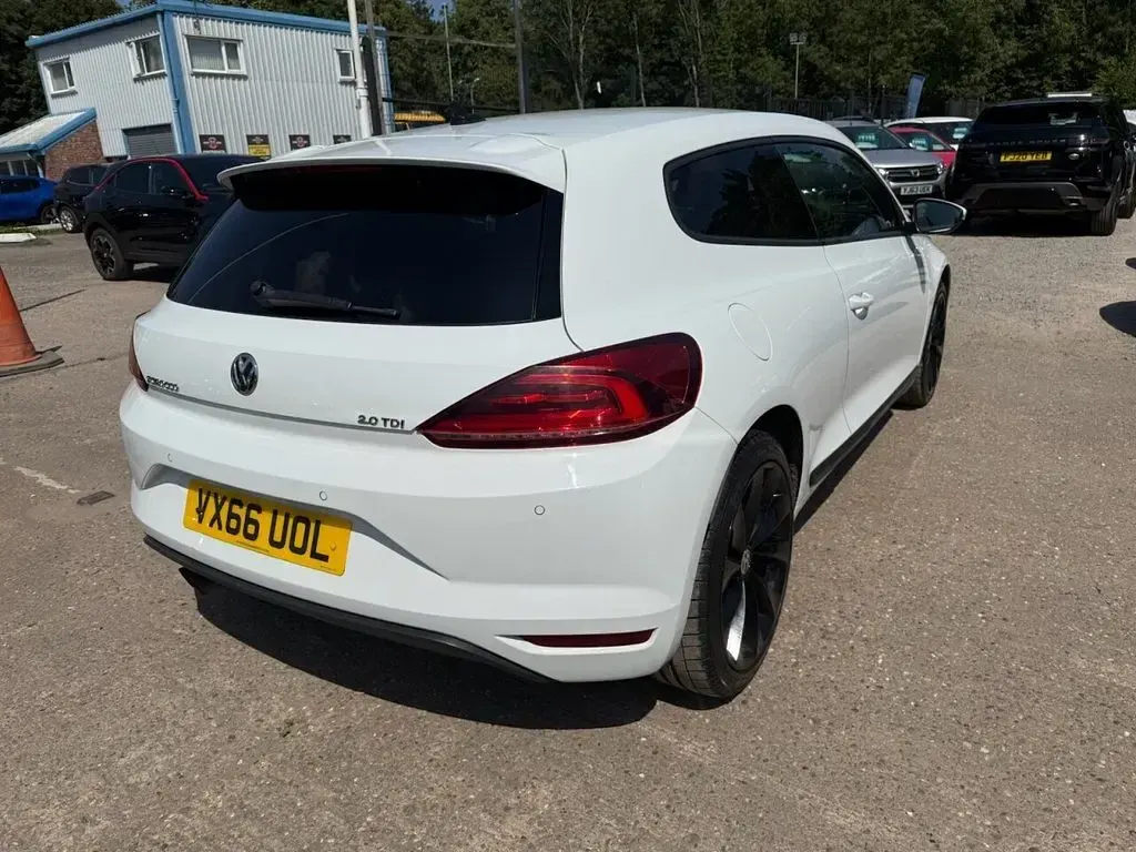 Used VW Scirocco GT 150 HP (110 kW) 2016 White Coupe