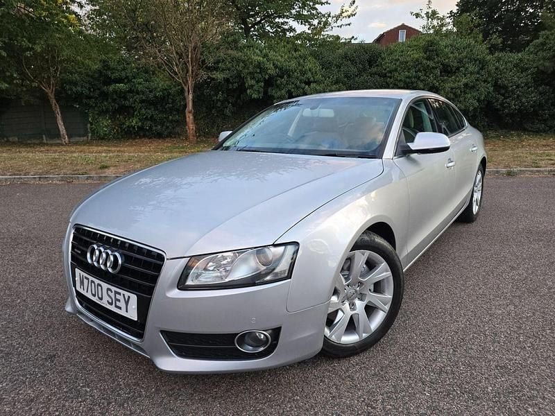 Silver Used 2010 Audi A5 Sportback Performance Hatchback | £8,950 - Image 1/2