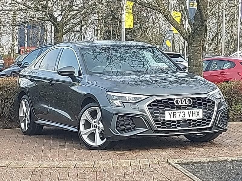 Used Audi A3 S-Line 150 HP (110 kW) 2024 Grey Sedan