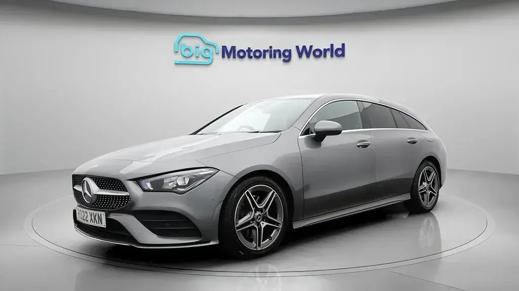 Used Mercedes CLA200 Shooting Brake AMG line 163 HP (119 kW) 2022 Grey Estate