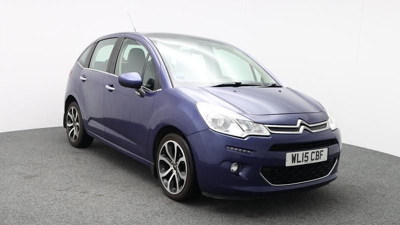 Blue Used 2015 Citroën C3 PureTech Hatchback | £3,795 (Fair price) - Image 1/4