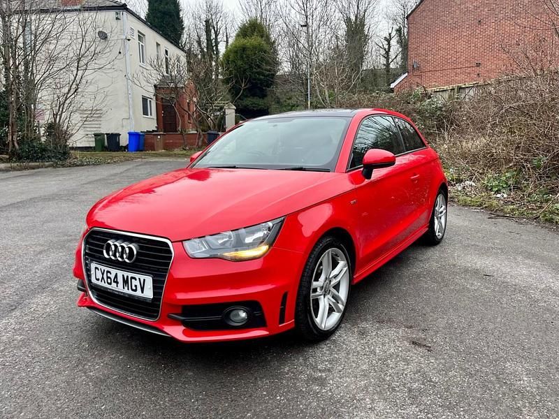 Used Audi A1 S-Line 86 HP (63 kW) 2014 Red Hatchback