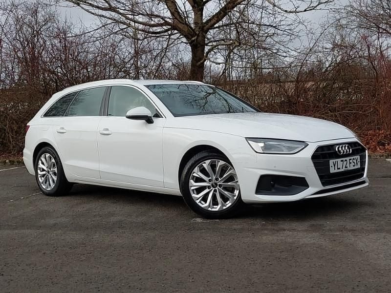 White Used 2023 Audi A4 Comfort Estate | £21,498 (Super price) - Image 1/4
