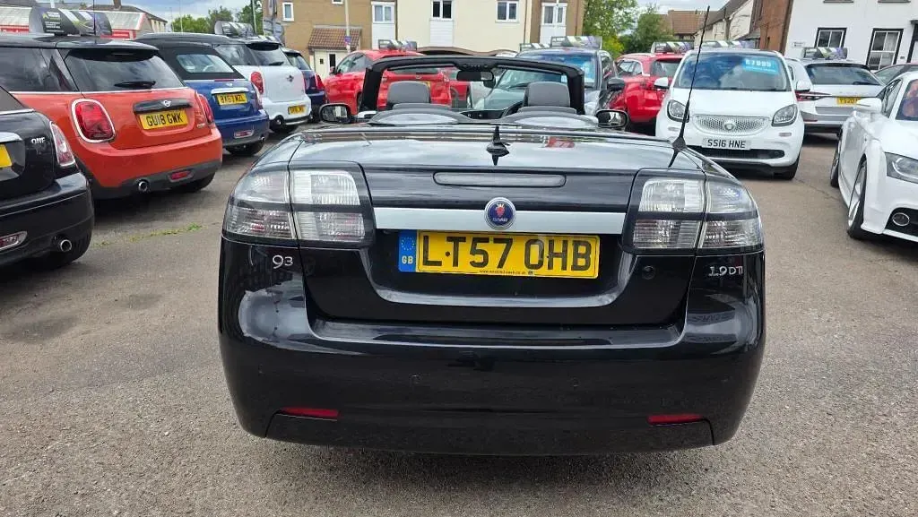 Used Saab 9-3 Cabriolet Vector 2007 Black Cabriolet