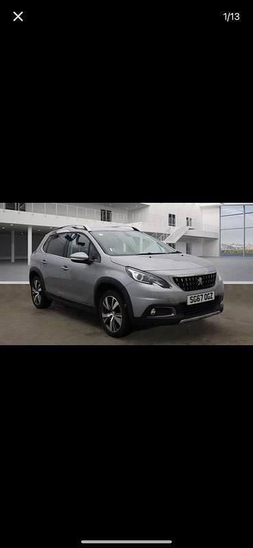 Grey Used 2017 Peugeot 2008 Allure SUV | £6,250 (Fair price) - Image 1/4