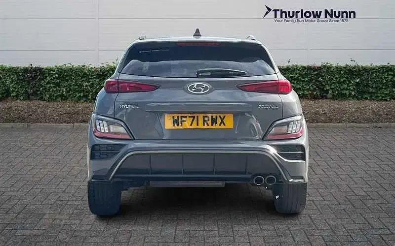 Used Hyundai Kona N Line 120 HP (88 kW) 2021 Grey SUV
