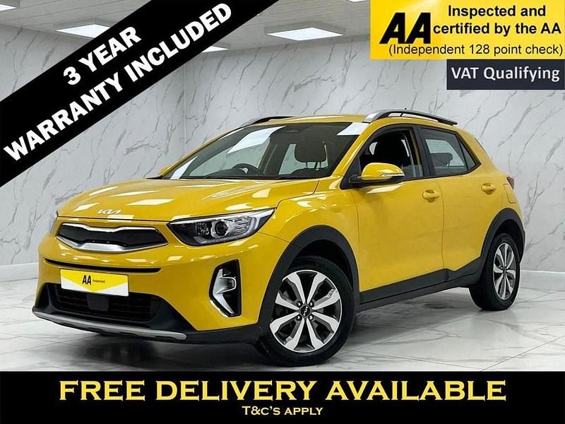 Yellow Used 2022 Kia Stonic 2 SUV | £12,795 (Fair price) - Image 1/2