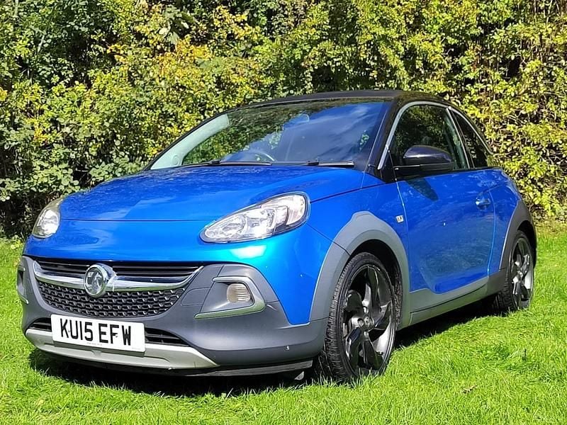Used Vauxhall Adam Rocks 68 HP (50 kW) 2015 Blue Hatchback
