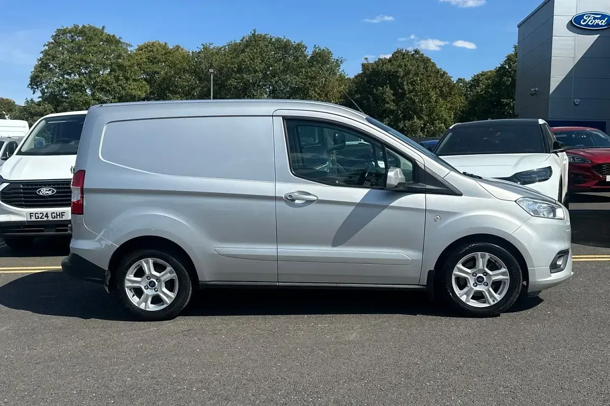 Used Ford Transit Courier Limited 100 HP (73 kW) 2023 Silver Van