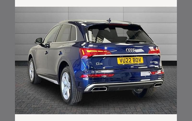 Used Audi Q5 S-Line 299 HP (219 kW) 2022 Blue SUV