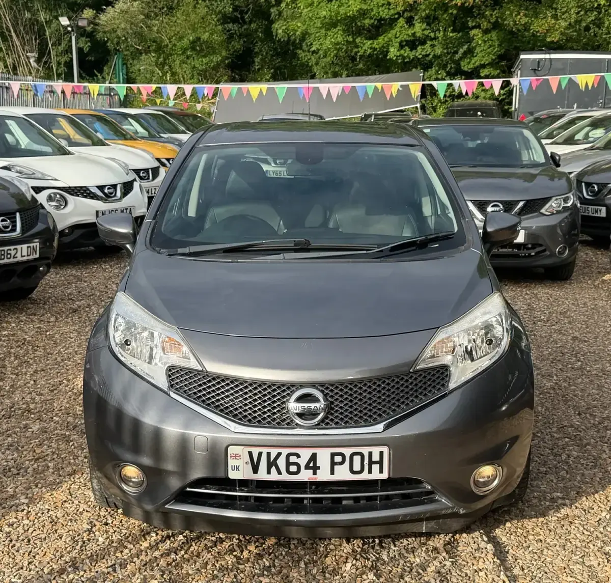 Used Nissan Note S 98 HP (72 kW) 2014 Grey Hatchback
