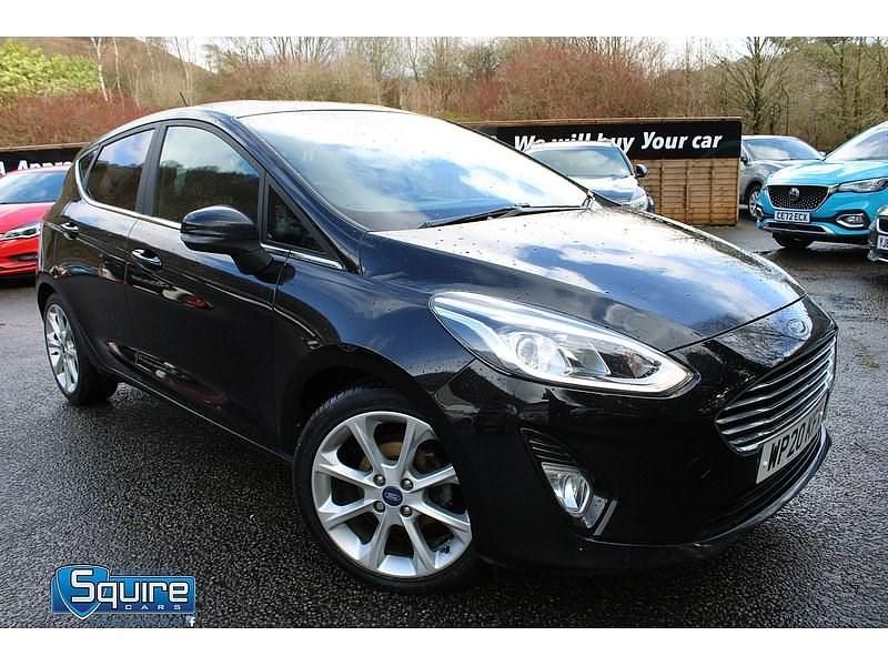 Used Ford Fiesta Titanium X 95 HP (69 kW) 2020 Black Hatchback