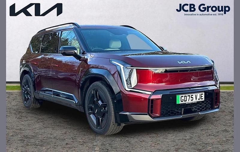New Kia EV9 GT-Line S 281 kW (383 HP) 2025 Red SUV